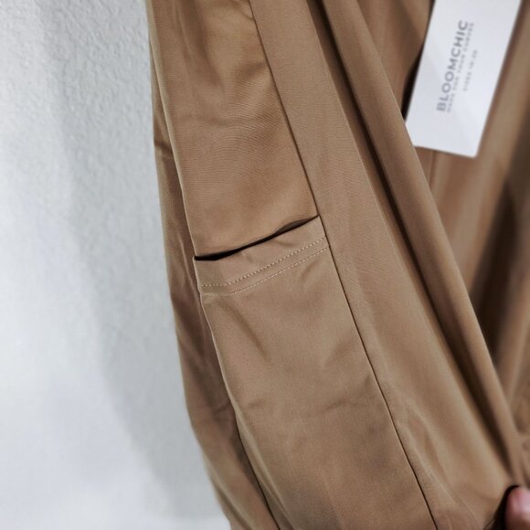 Bloomchic Womens Plus Size 22-24 Beige Bloomers Under Shorts With Lace Trim NWT - Picture 7 of 12